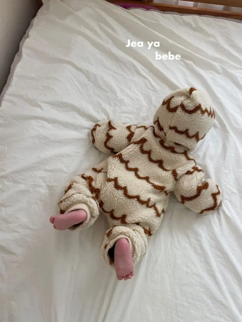 Jeaya & Mymi - Korean Baby Fashion - #onlinebabyboutique - Zig Zag Outer Bodysuit - 9