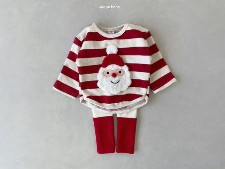 Jeaya & Mymi - Korean Children Fashion - #todddlerfashion - Santa Leggings - 5