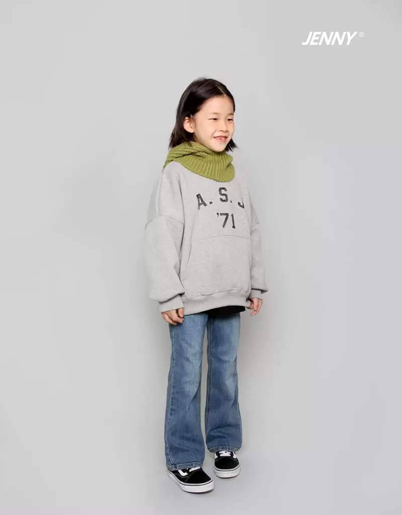 Jenny Basic - Korean Children Fashion - #childrensboutique - ASJ Fleece Sweatshirt - 8