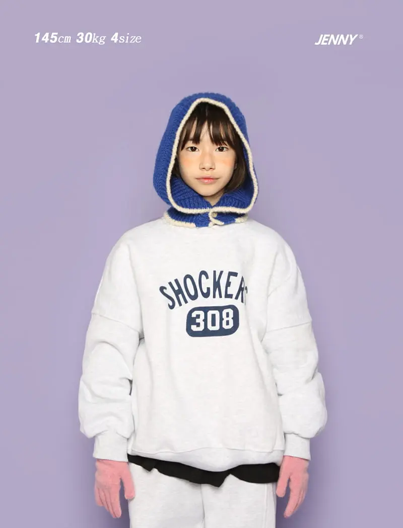 Jenny Basic - Korean Children Fashion - #fashionkids - 308 Fleece Sweatshirt - 10