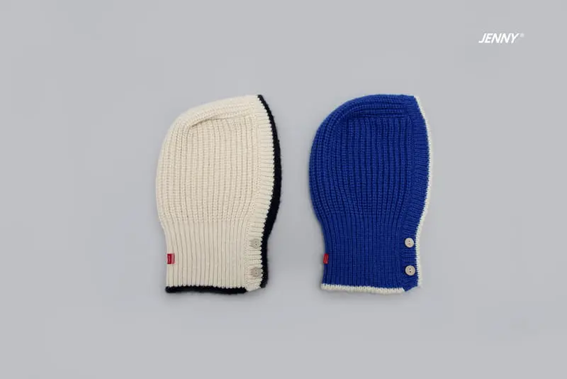 Jenny Basic - Korean Children Fashion - #stylishchildhood - Button Baraclava - 3