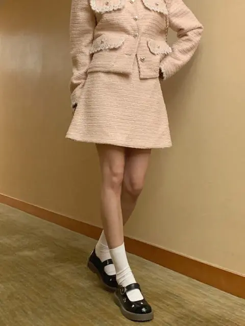 Jkichi - Korean Women Fashion - #momslook - Angle Skirt - 2