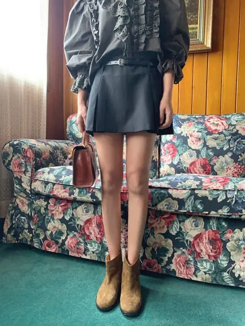 Jkichi - Korean Women Fashion - #womensfashion - Bekt Skirt - 4