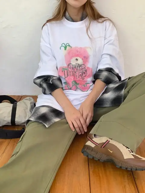 Jkichi - Korean Women Fashion - #momslook - Bird Cargo Pants - 11