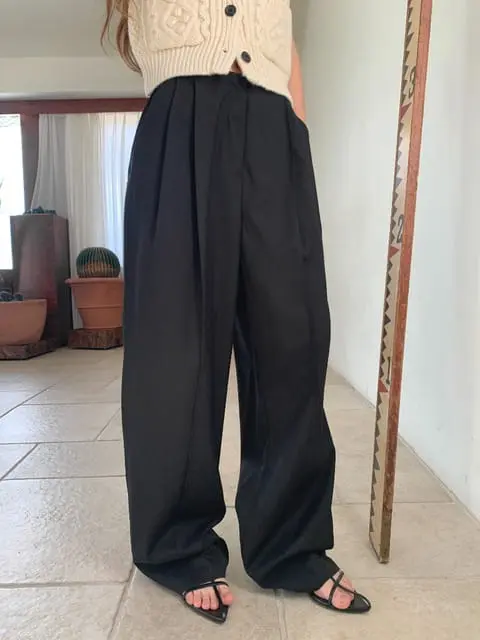 Jkichi - Korean Women Fashion - #momslook - Rise Pants