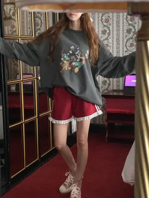 Jkichi - Korean Women Fashion - #momslook - M Sweatshirt - 12