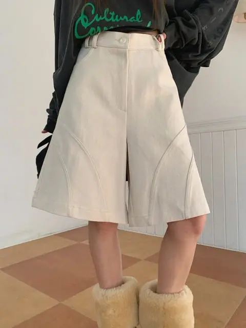 Jkichi - Korean Women Fashion - #momslook - Peach Shorts - 3