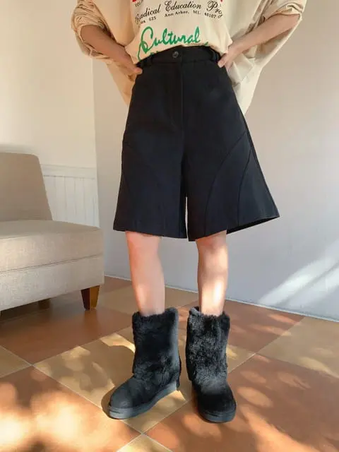 Jkichi - Korean Women Fashion - #momslook - Peach Shorts - 7