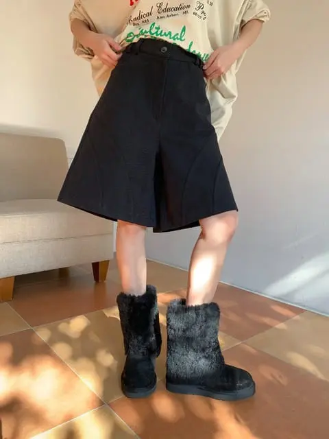 Jkichi - Korean Women Fashion - #momslook - Peach Shorts - 9