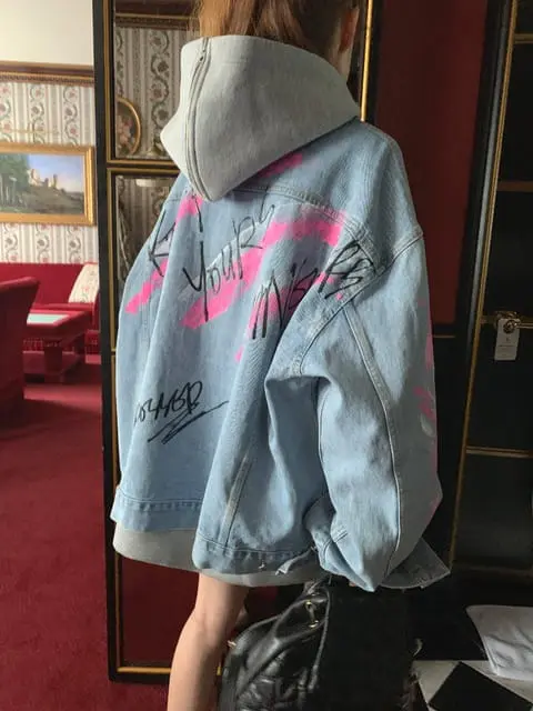 Jkichi - Korean Women Fashion - #womensfashion - Painting Jacket - 4