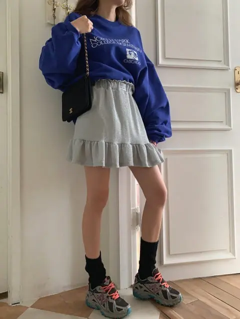 Jkichi - Korean Women Fashion - #momslook - P Cushin Skirt - 11