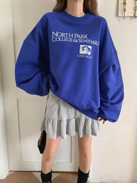 Jkichi - Korean Women Fashion - #momslook - College Sweatshirt - 10