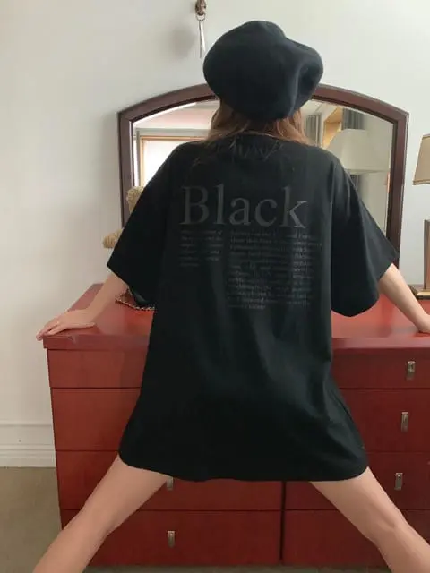 Jkichi - Korean Women Fashion - #momslook - Color Paint Tee - 11