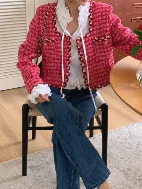 Jkichi - Korean Women Fashion - #momslook - Candy Sha Jacket - 6