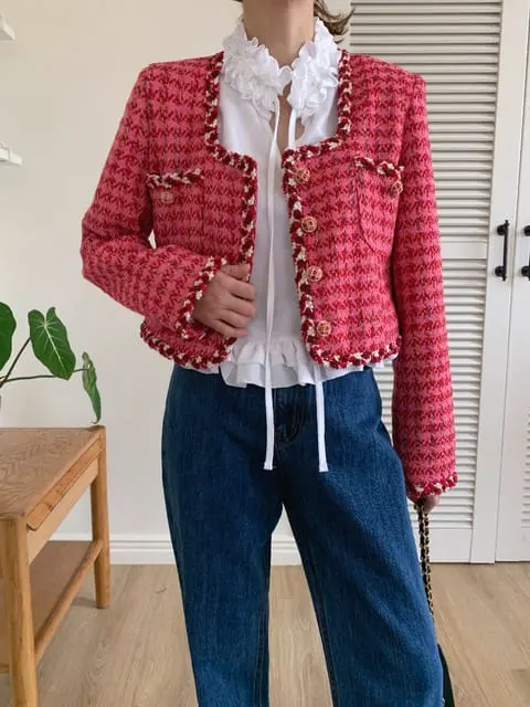 Jkichi - Korean Women Fashion - #restrostyle - Candy Sha Jacket