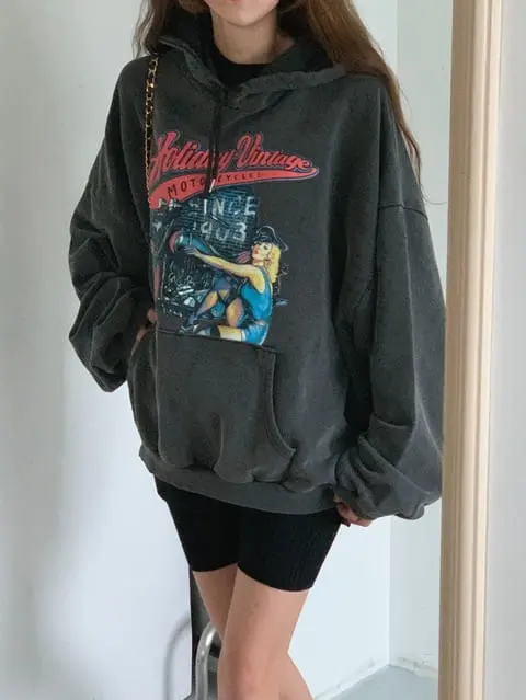Jkichi - Korean Women Fashion - #romanticstyle - Moter Hoody Tee - 7