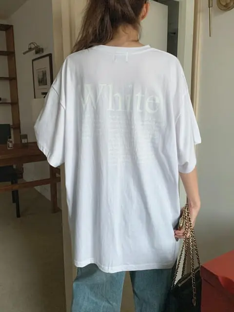 Jkichi - Korean Women Fashion - #romanticstyle - Color Paint Tee - 3