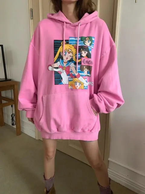 Jkichi - Korean Women Fashion - #shopsmall - Sailor Hoody Tee - 2