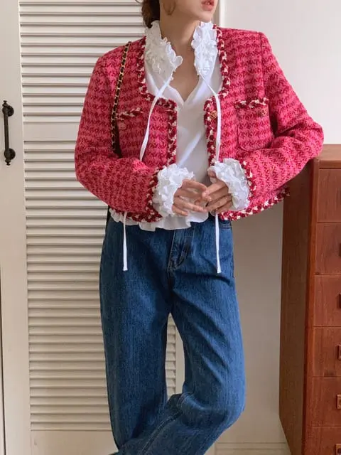Jkichi - Korean Women Fashion - #shopsmall - Candy Sha Jacket - 3
