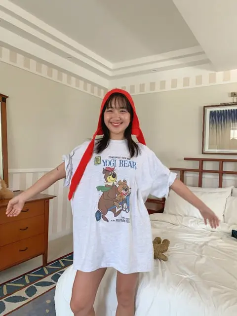 Jkichi - Korean Women Fashion - #vintagekidsstyle - Yogi Bear Tee - 11