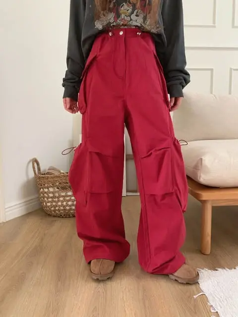 Jkichi - Korean Women Fashion - #womensfashion - SHIrring Pants - 11
