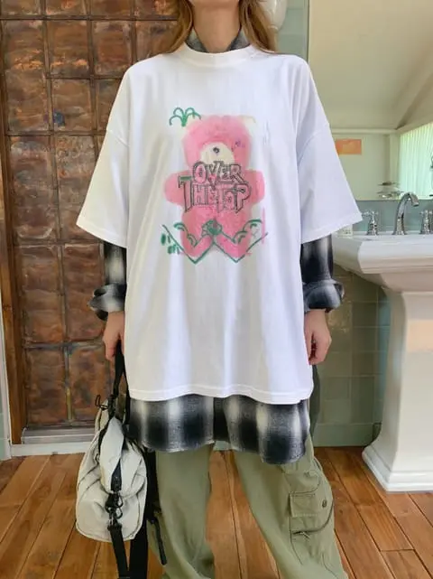 Jkichi - Korean Women Fashion - #womensfashion - Hot Bear Tee - 5
