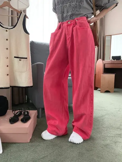 Jkichi - Korean Women Fashion - #womensfashion - Pigment Pants