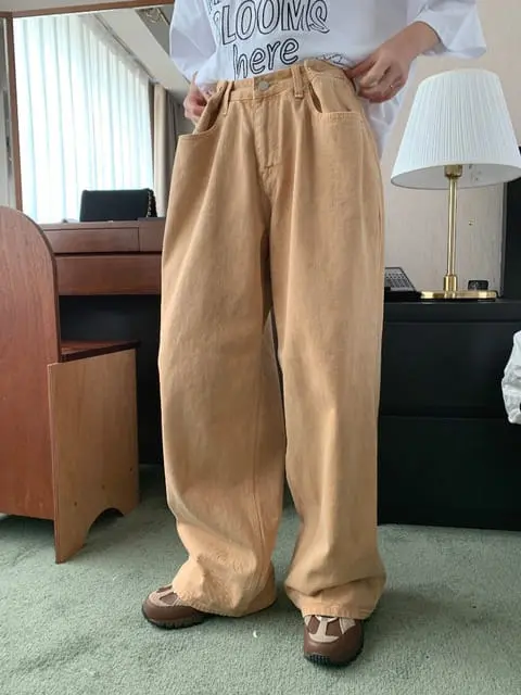 Jkichi - Korean Women Fashion - #womensfashion - Pigment Pants - 11