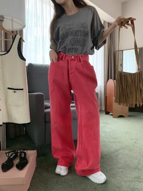 Jkichi - Korean Women Fashion - #womensfashion - Pigment Pants - 5
