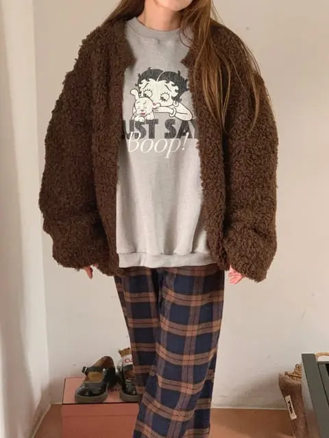 Jkichi - Korean Women Fashion - #momslook - Flo Check Pants - 4