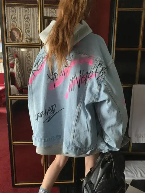 Jkichi - Korean Women Fashion - #womensfashion - Painting Jacket - 3