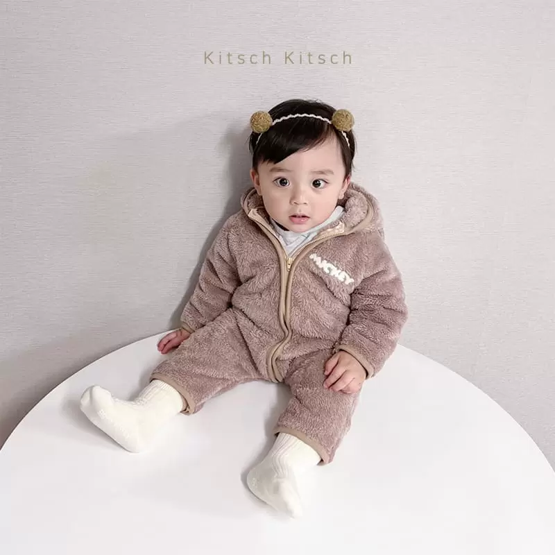 Kitsch Kitsch - Korean Baby Fashion - #onlinebabyshop - D Don't Cold Bodysuit - 7