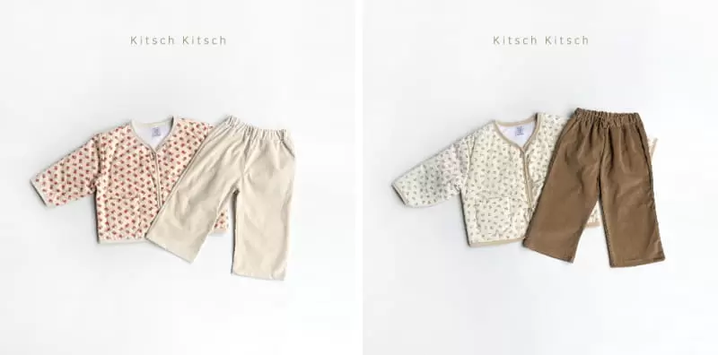 Kitsch Kitsch - Korean Children Fashion - #discoveringself - Corduroy Pants - 2