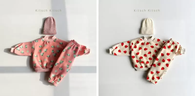Kitsch Kitsch - Korean Children Fashion - #kidsshorts - Fleece Sweatshirt
