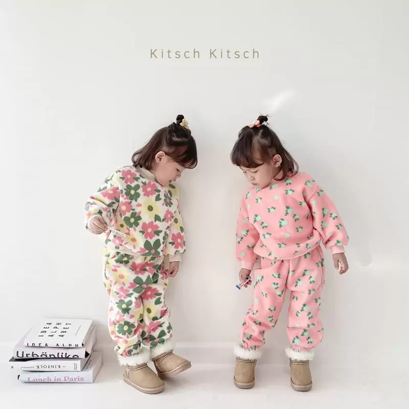 Kitsch Kitsch - Korean Children Fashion - #littlefashionista - Fleece Sweatshirt - 5