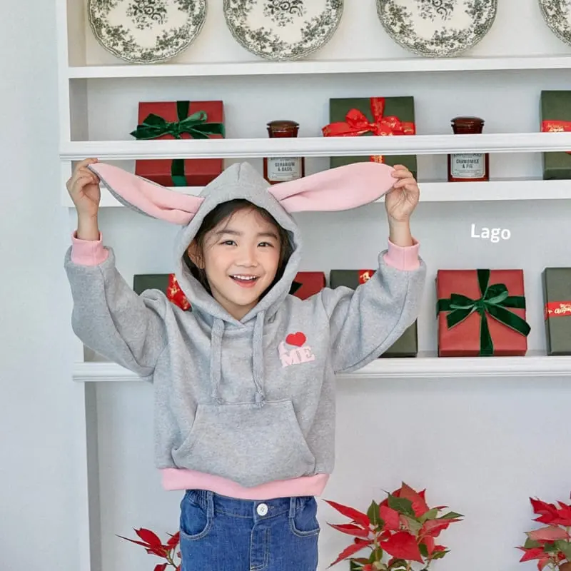 Lago - Korean Children Fashion - #Kfashion4kids - Rabbit Hoody - 5