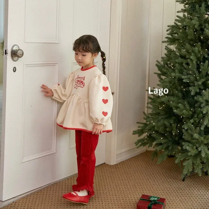 Lago - Korean Children Fashion - #kidzfashiontrend - Frill Rib Pants - 4