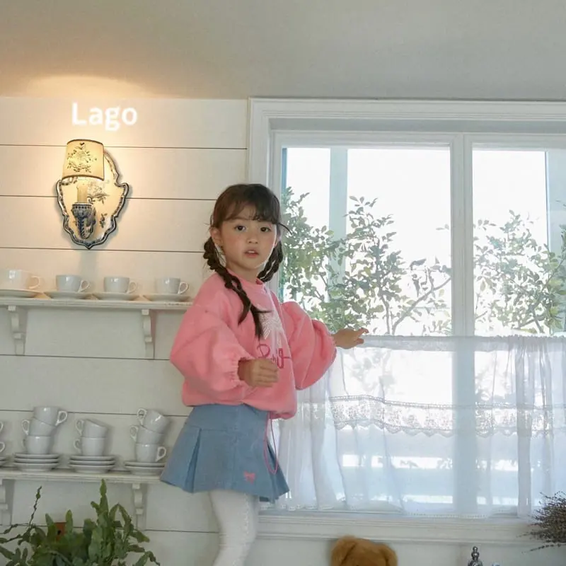 Lago - Korean Children Fashion - #Kfashion4kids - Ribbon String Sweatshirt - 12