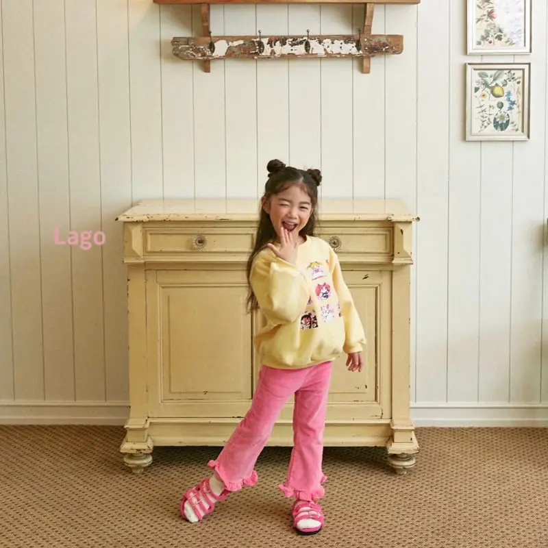 Lago - Korean Children Fashion - #childofig - Frill Rib Pants - 10