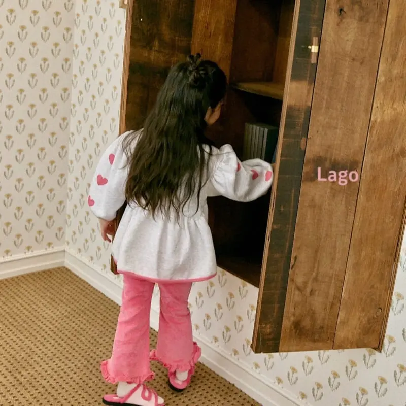 Lago - Korean Children Fashion - #designkidswear - Frill Rib Pants - 12