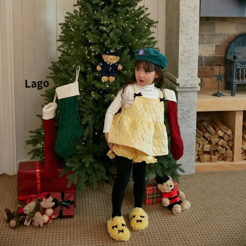 Lago - Korean Children Fashion - #designkidswear - Ribbon Frill Pants - 8
