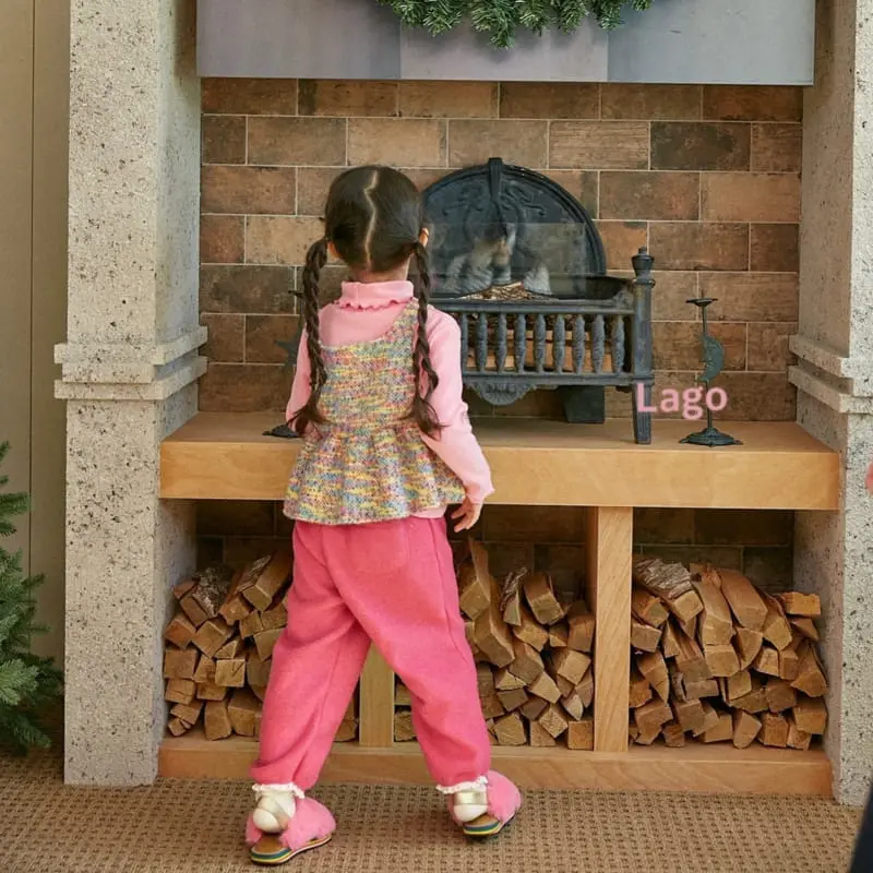 Lago - Korean Children Fashion - #discoveringself - Lace Aurora Pants - 12