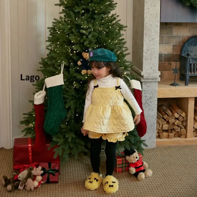 Lago - Korean Children Fashion - #discoveringself - Ribbon Frill Pants - 9
