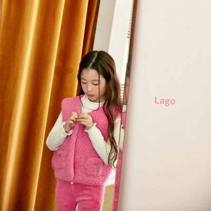 Lago - Korean Children Fashion - #kidsstore - Cozy Vest - 9