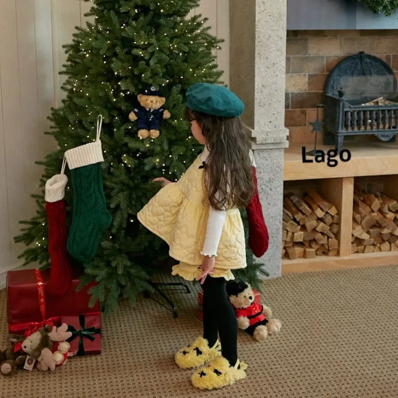 Lago - Korean Children Fashion - #kidsstore - Ribbon Frill Pants - 12