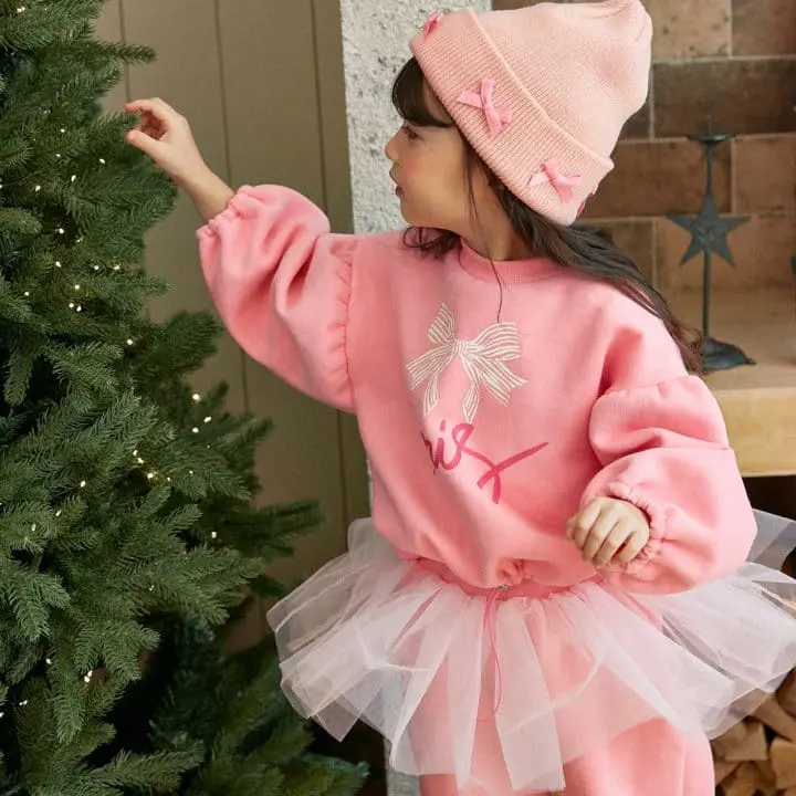 Lago - Korean Children Fashion - #kidsstore - Ribbon Beanie - 3