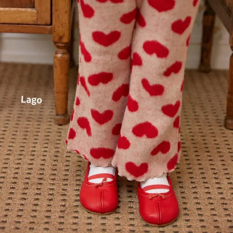 Lago - Korean Children Fashion - #kidzfashiontrend - Heart Bosong Set - 8