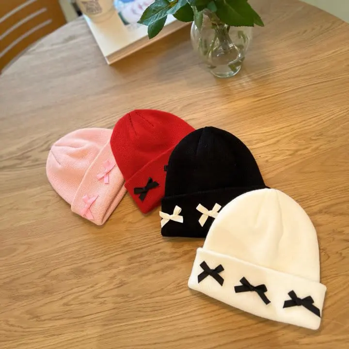 Lago - Korean Children Fashion - #prettylittlegirls - Ribbon Beanie - 9