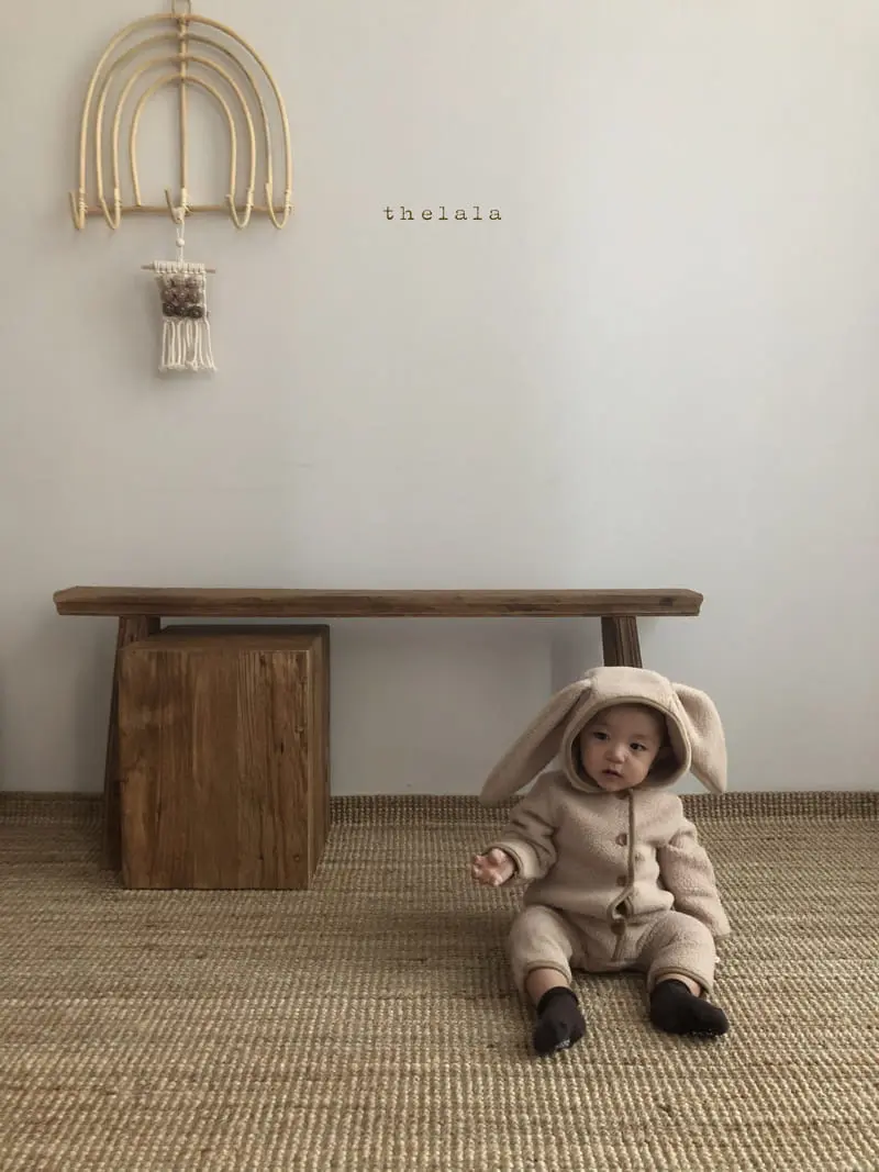 Lala - Korean Baby Fashion - #babyboutique - Puff Rabbit Bodysuit - 11