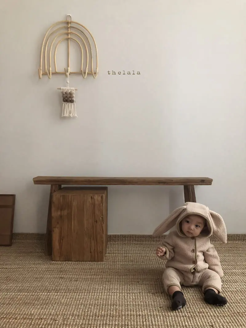 Lala - Korean Baby Fashion - #babyboutiqueclothing - Puff Rabbit Bodysuit - 12